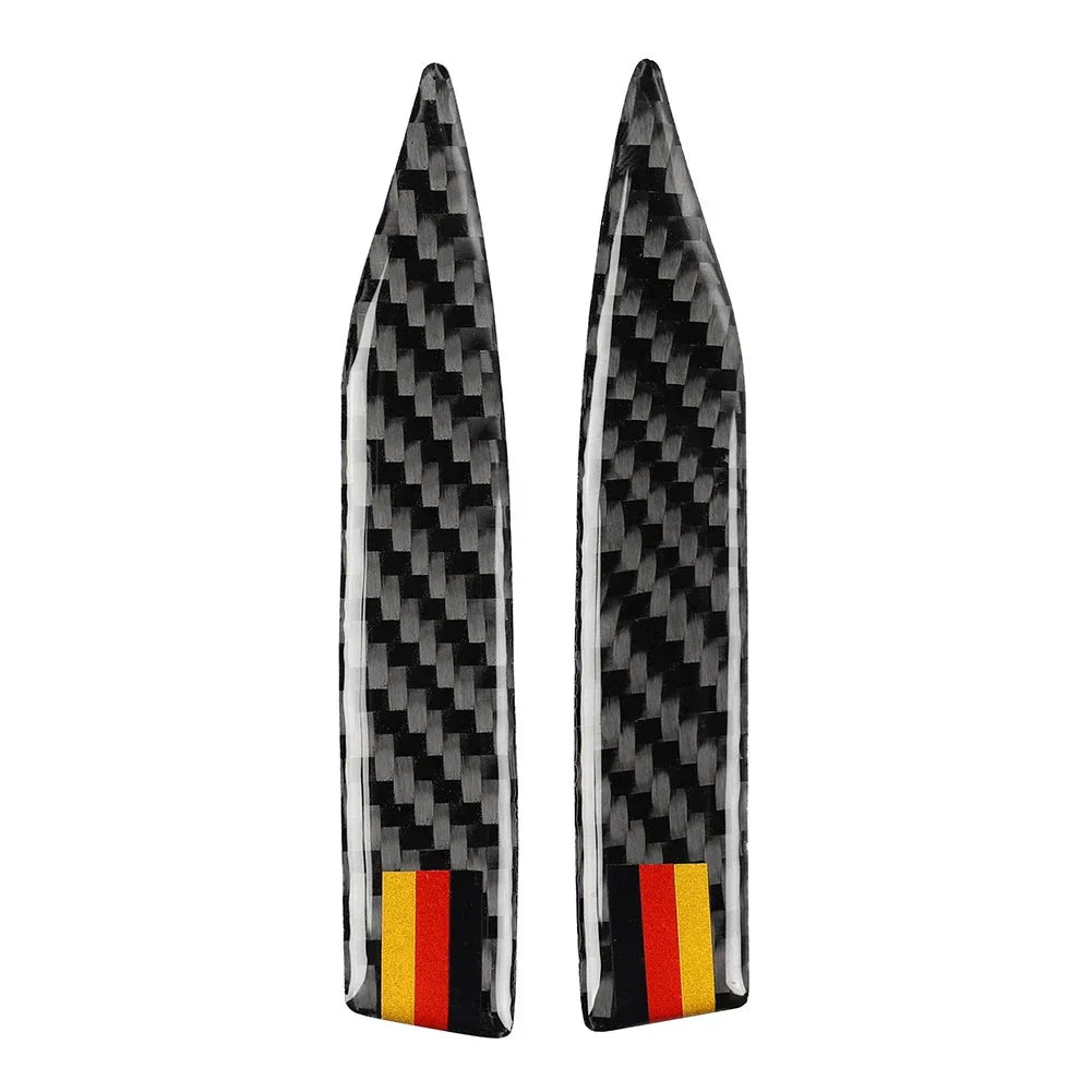 Carbon Black Universal Side Mirror Anti-Collision Protector Trim