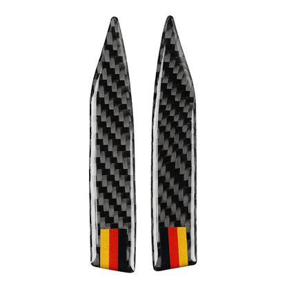 Carbon Black Universal Side Mirror Anti-Collision Protector Trim