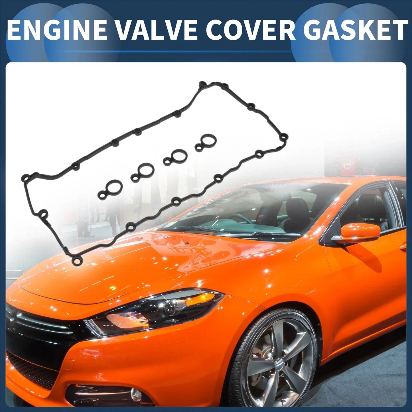 Valve Cover Gasket Set   - Cylinder Head Seal 1 Set