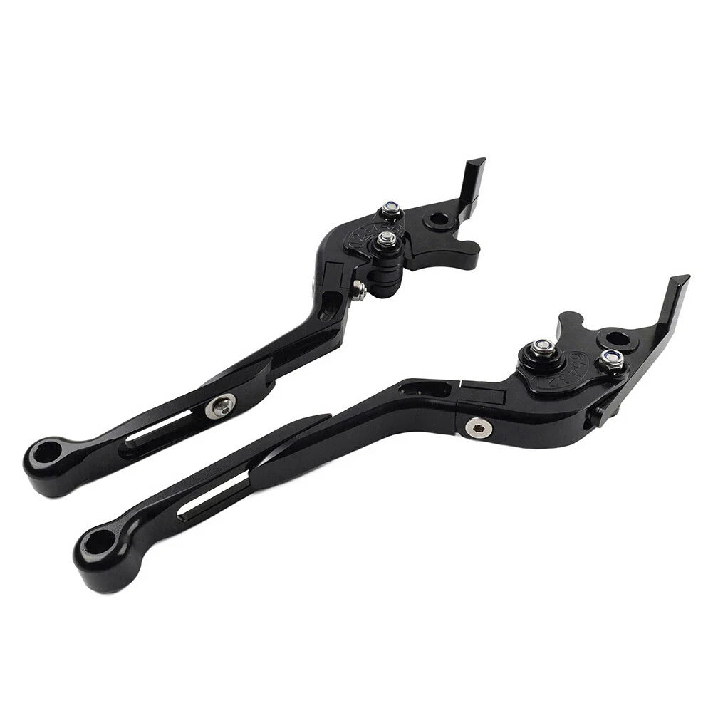 CNC Extendable Brake Clutch Levers for BMW G310R G310GS (2017-2021) Black