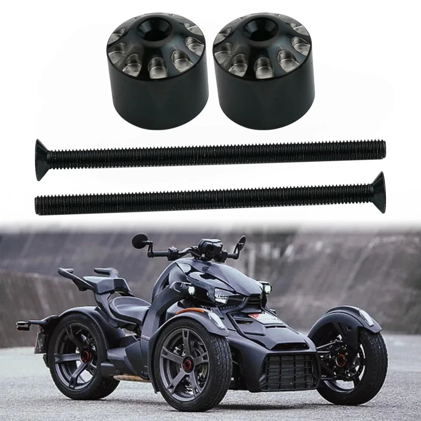 Anti-Vibration Handlebar Weights for Ryker