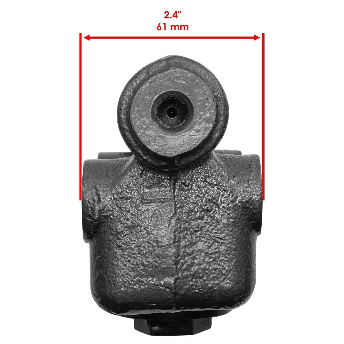 Caltric Brake Master Cylinder Replacement for Case IH 480B Backhoe (1965–1965)