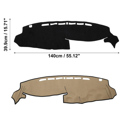 Car Dashboard Cover Black Non-Slip Mat for Honda N-BO JF3 JF4 (2018-2023)