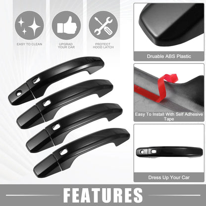 Car Exterior Door Handle Cover with Smartkey Cutout for Chevrolet (2010-2015)
