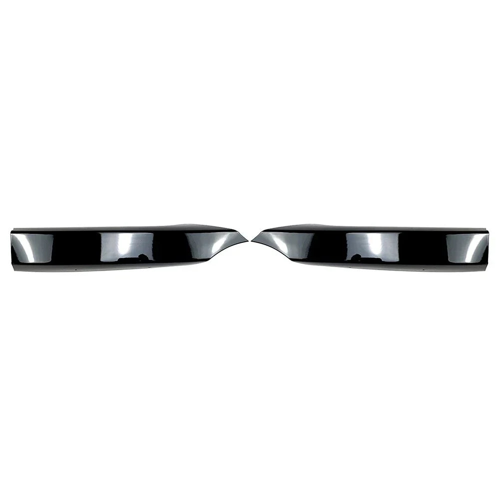 Gloss Black Front Bumper Side Spoiler Lip for BMW 1 Series E82 E88 (08-13)