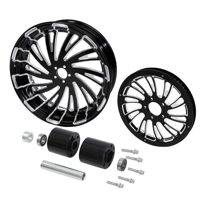 Rear Wheel Rim Belt Pulley Sprocket for Harley Electra Road Glide (1997-2008)