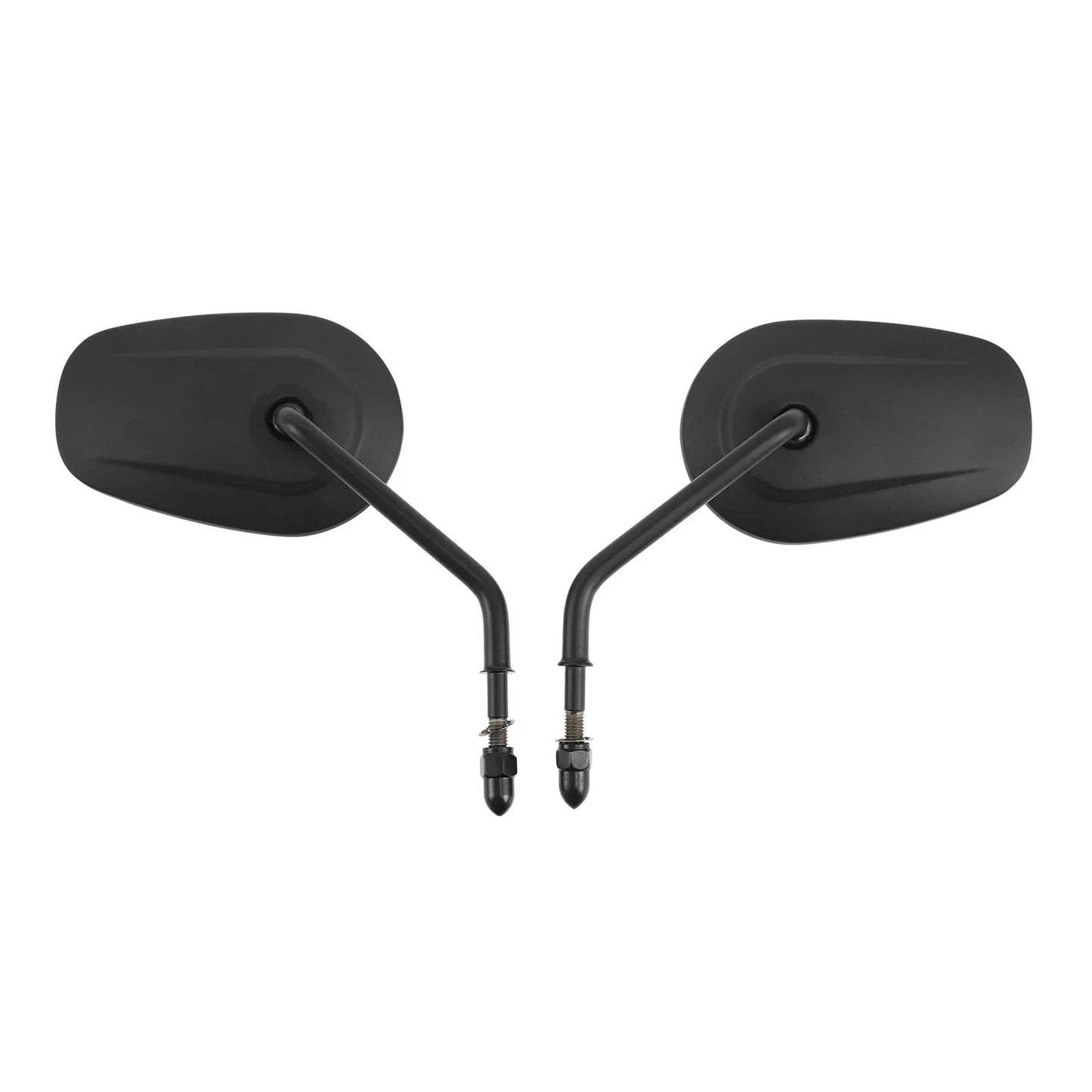 Matte Black Rearview Mirrors for Harley Heritage Softail Dyna Fat Bob