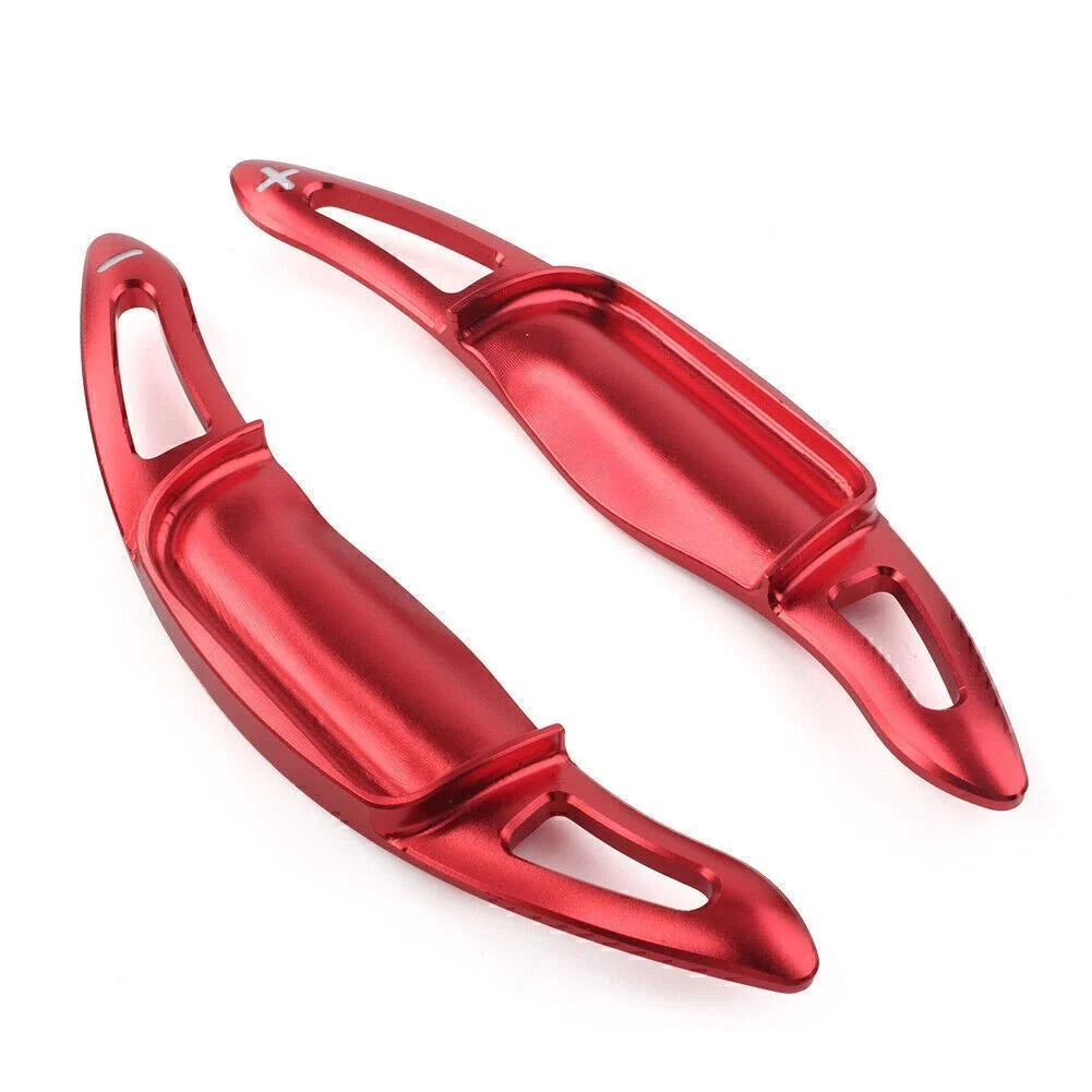 Red Steering Wheel Shift Paddle Shifter Extension for Toyota Camry (2018-2020)