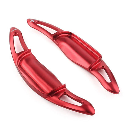 Red Steering Wheel Shift Paddle Shifter Extension for Toyota Camry (2018-2020)