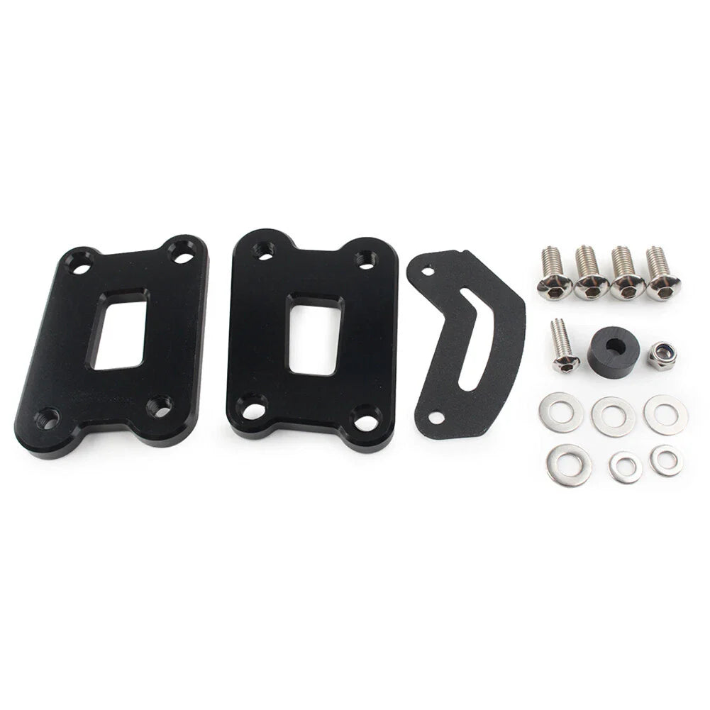 MT09 FZ09 Rear Pedal Lowering Kit & Passenger Footrests (2014-2023)
