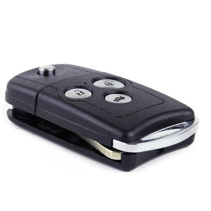 3 Button Key Shell Flip Key for Honda Jazz Civic Accord CRV HRV (2001-2023)