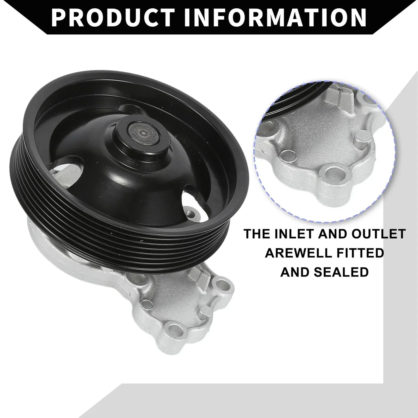 Water Pump with Rubber Ring Kit for Honda Accord City (2013-2015)