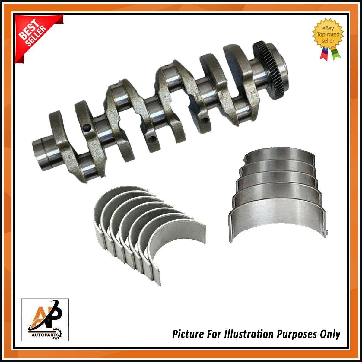 Crankshaft Main and Big End Bearings Set for Mercedes Sprinter 2.2D (2007–2018)