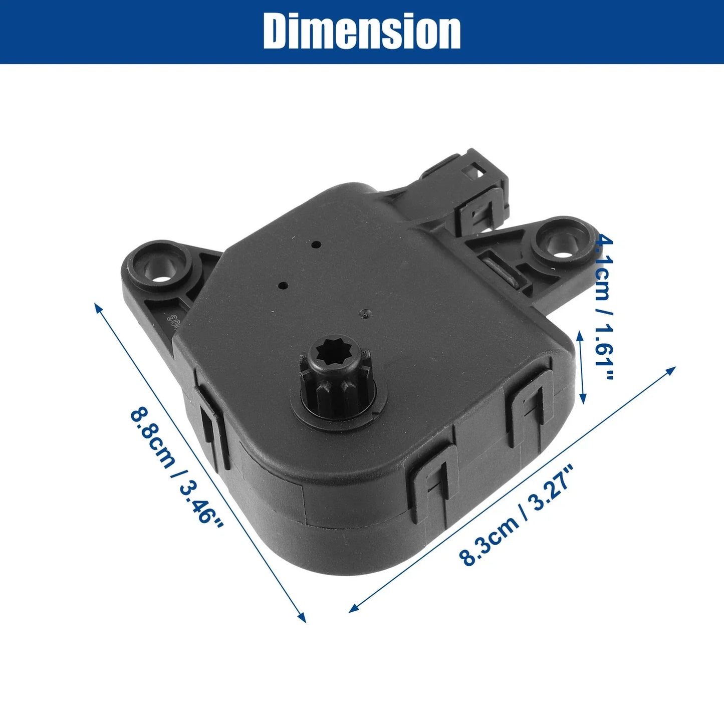 2 x Air Door Actuators for Dodge Caravan (2001-2007) - Replacement Parts