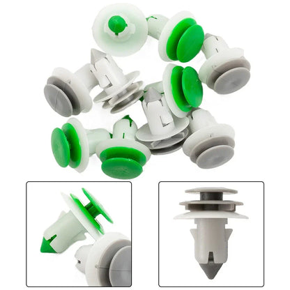10pc Car Interior Door Panel Trim Retainer Plastic Clip for Accessories