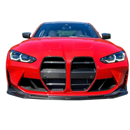 Dry Carbon Fiber Front Kidney Grilles for BMW G80 M3 & G82 G83 M4 (2021–2025)