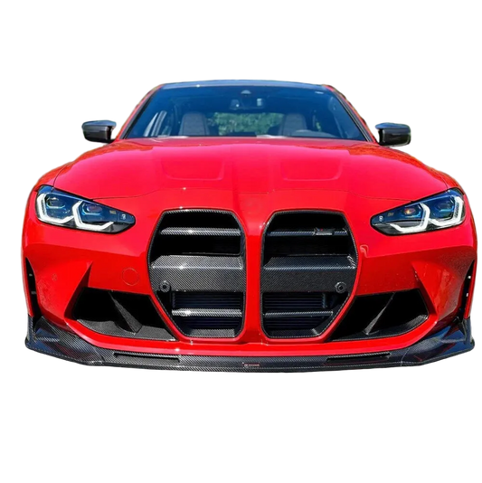 Dry Carbon Fiber Front Kidney Grilles for BMW G80 M3 & G82 G83 M4 (2021–2025)