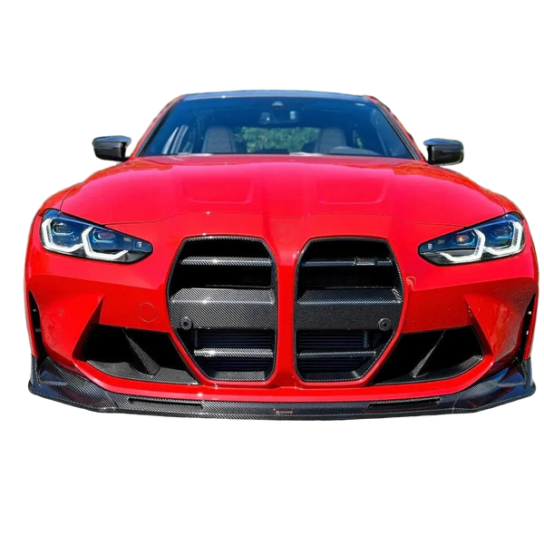 Dry Carbon Fiber Front Kidney Grilles for BMW G80 M3 & G82 G83 M4 (2021–2025)