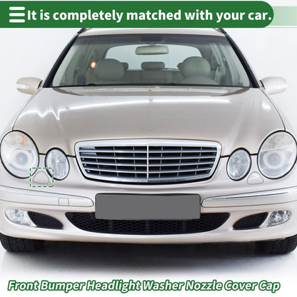Front Right Side Bumper Headlight Washer Nozzle Cover for Mercedes-Benz E320