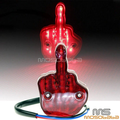 LED Tail Light with Brake Lights for Bobber Suzuki Yamaha Kawasaki