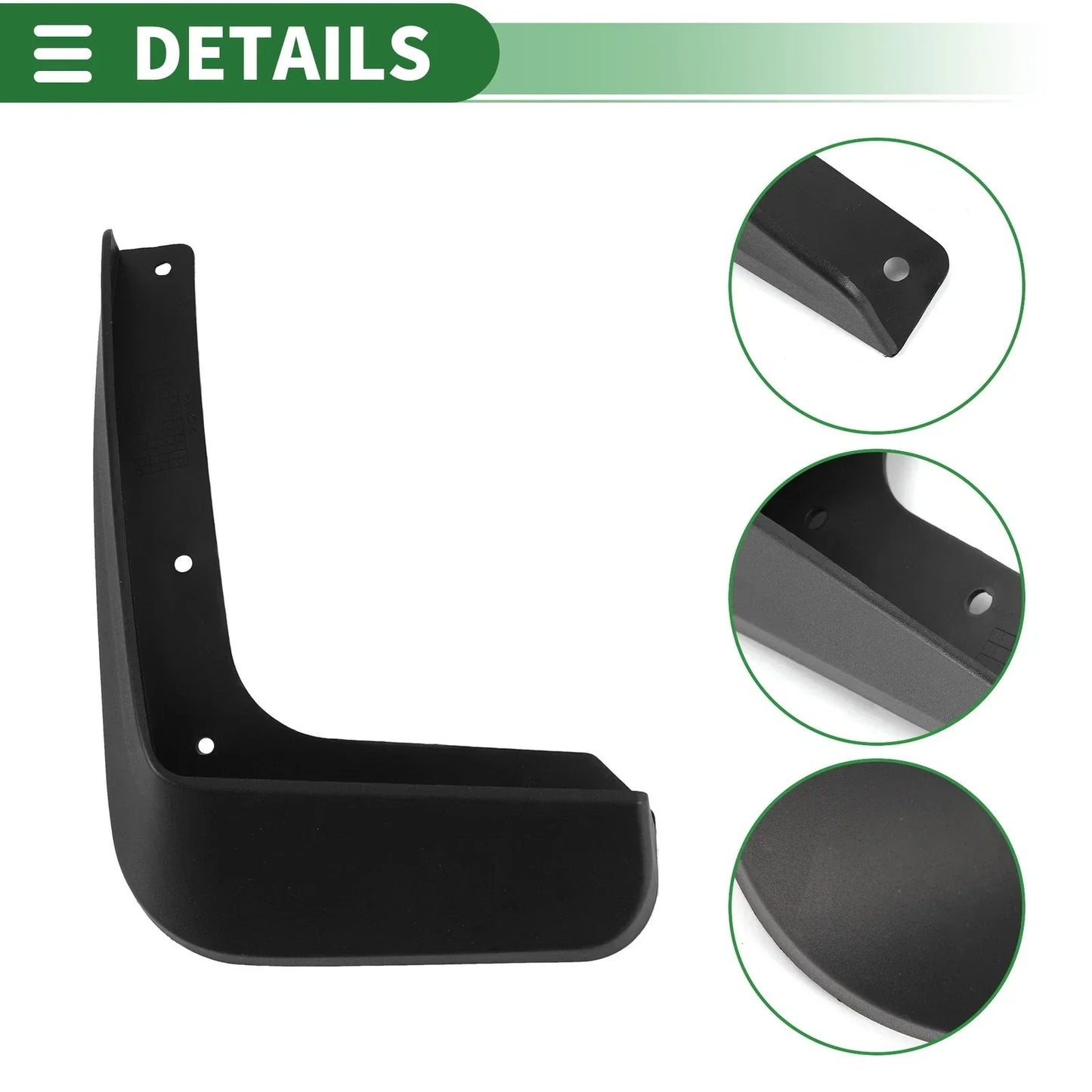 Mud Flaps Splash Guards for Hyundai IX25 (2014-2019) with Mount Accessories