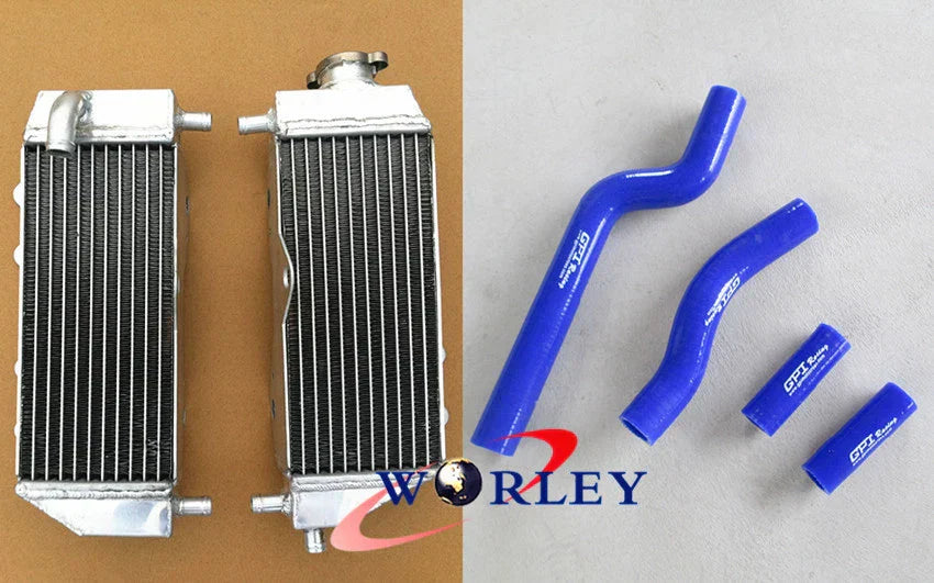 BLUE Radiator Hose for Yamaha YZ250 YZ250X YZ250G (2002-2019)