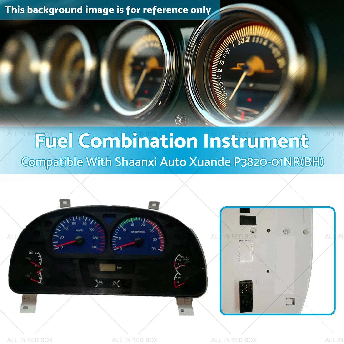 Fuel Combination Instrument for Shaanxi Auto Xuande P3820