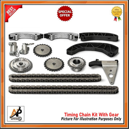 Diesel Timing Chain Kit Replacement for Mitsubishi D3FA D4FA D4FB D4FC (2001–2007)