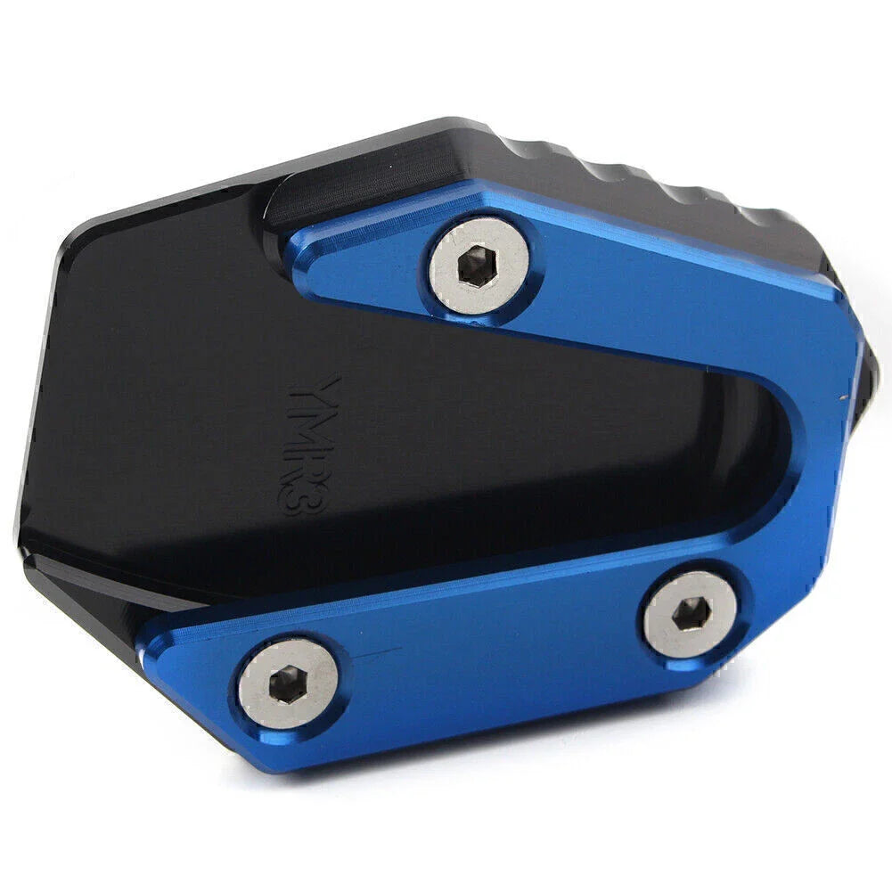 Blue Side Stand Kickstand Plate for Yamaha YZFR25 YZFR3 MT-25 MT-03 (2015-2023)