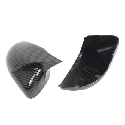Carbon Fiber Black Side Mirror Cover Caps for VW Golf MK6 (2009-2013)