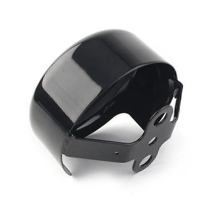 Black Smooth Horn Cover for Harley Softail FLHX FLT FLHT Dyna Bad Boy