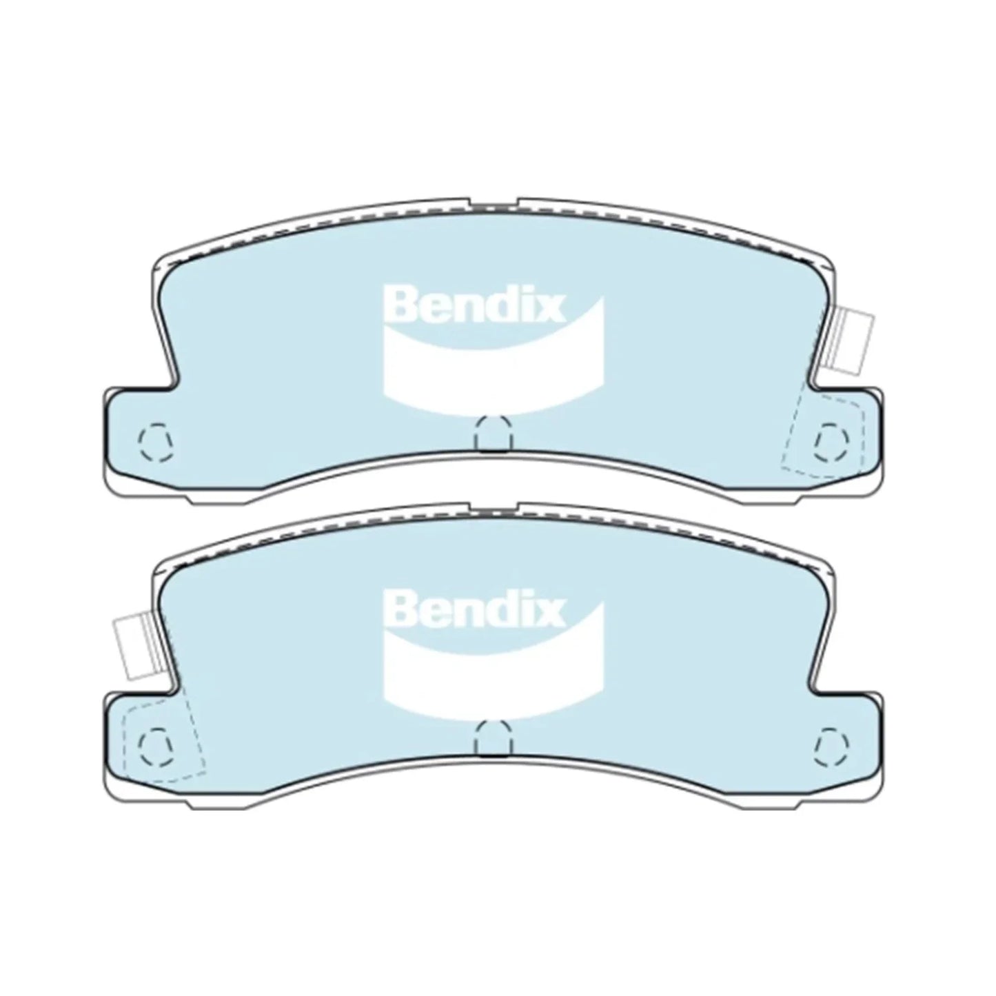GCT/Rear Disc Brake Pad Set for Toyota Sprinter AE102 AE86 (1983���1996)
