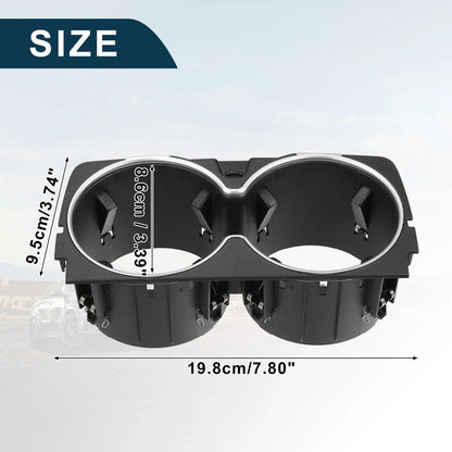 Cup Holder for Mercedes-Benz A217 (2012-2018) - Practical Drink Holder Black
