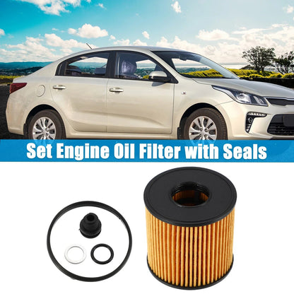 Engine Oil Filter for Hyundai Elantra 2.0L (2021-2022) - 1 Set