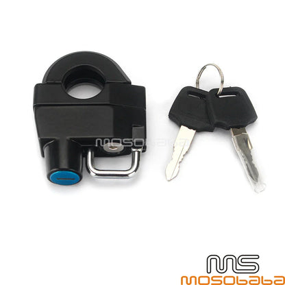 Helmet Lock for Yamaha BMW 25MM Handlebar Frame Crash Bar