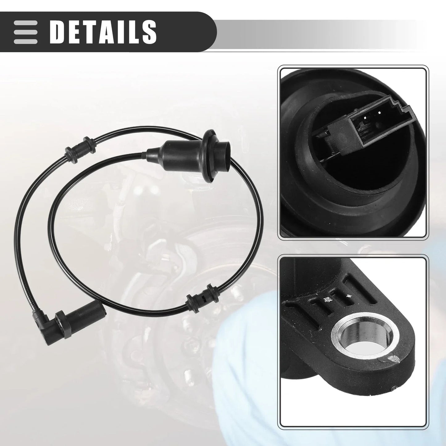 ABS Wheel Speed Sensor for Mercedes-Benz (2010-2015) - Rear Left & Right