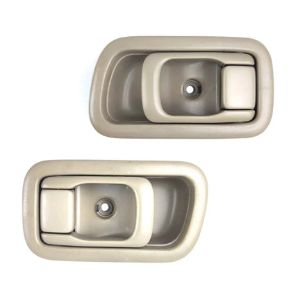 Interior Door Handle Cream Pair Fits Nissan Frontier Navara D22 UTE 1998-05 D06