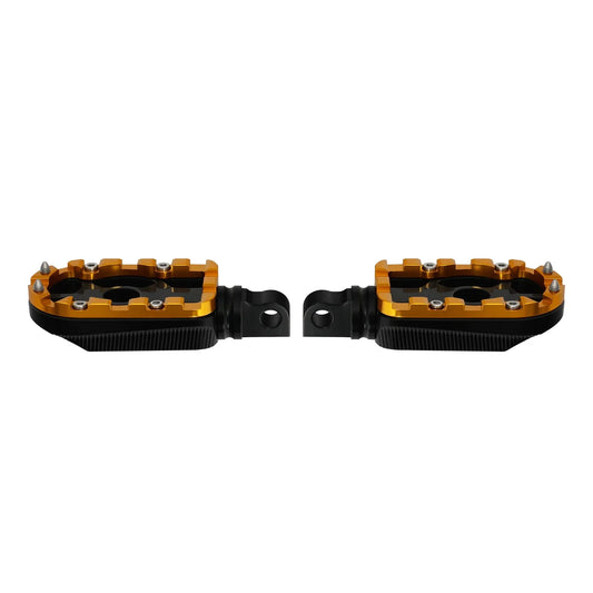 10mm Highway Footpegs for Harley Touring Street Road King Glide