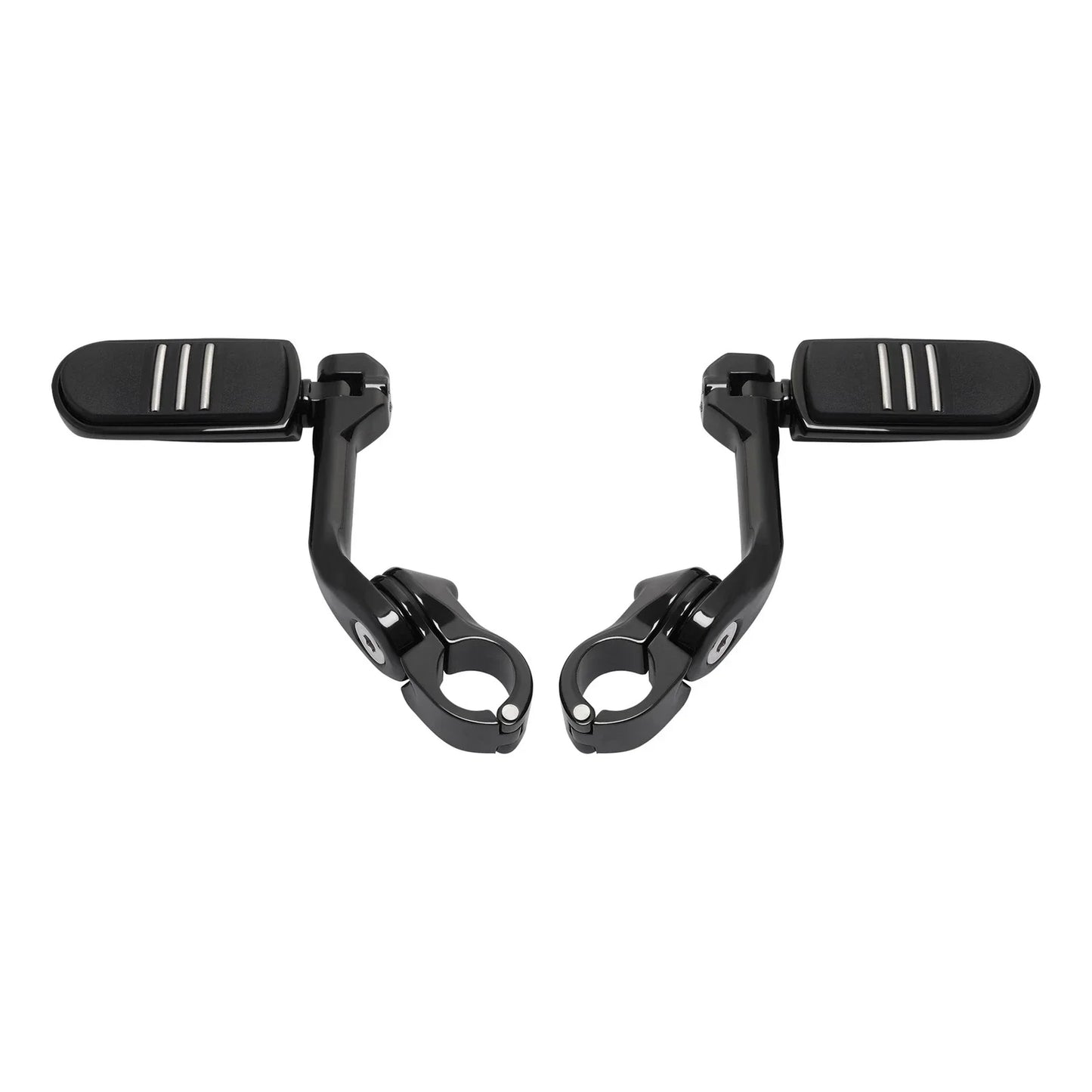 1-1/4 32mm Long Angled Highway Foot Pegs for Harley Road Street Electra Glide