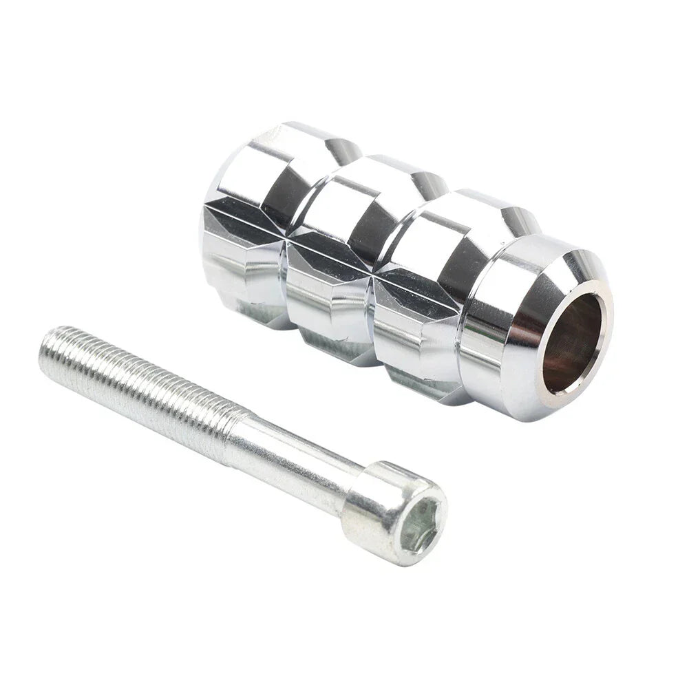 CNC Chrome Shift Pegs for Harley Softail, Fatboy, Sportster, Dyna