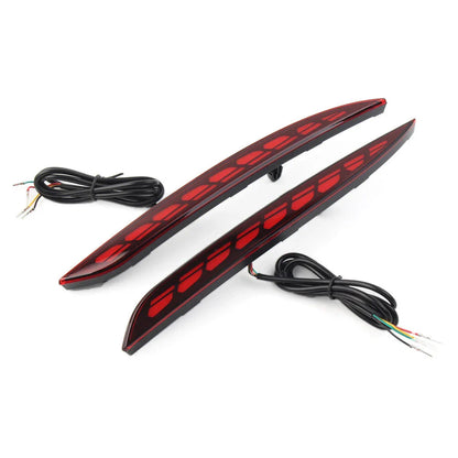 Pair Rear Brake Light Turn Signal Reflector for Tesla Model Y (2020-2022)