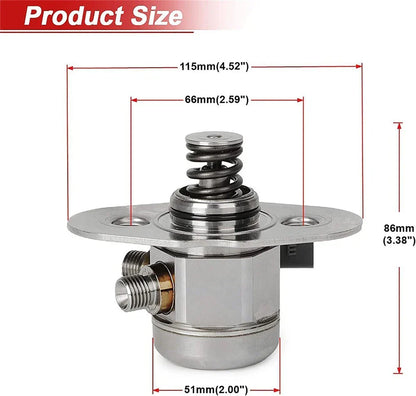 High Pressure Fuel Pump for BMW X5, X3, 228i, 328i, X1, X4, 528i, Z4, 320i (2001-2023)
