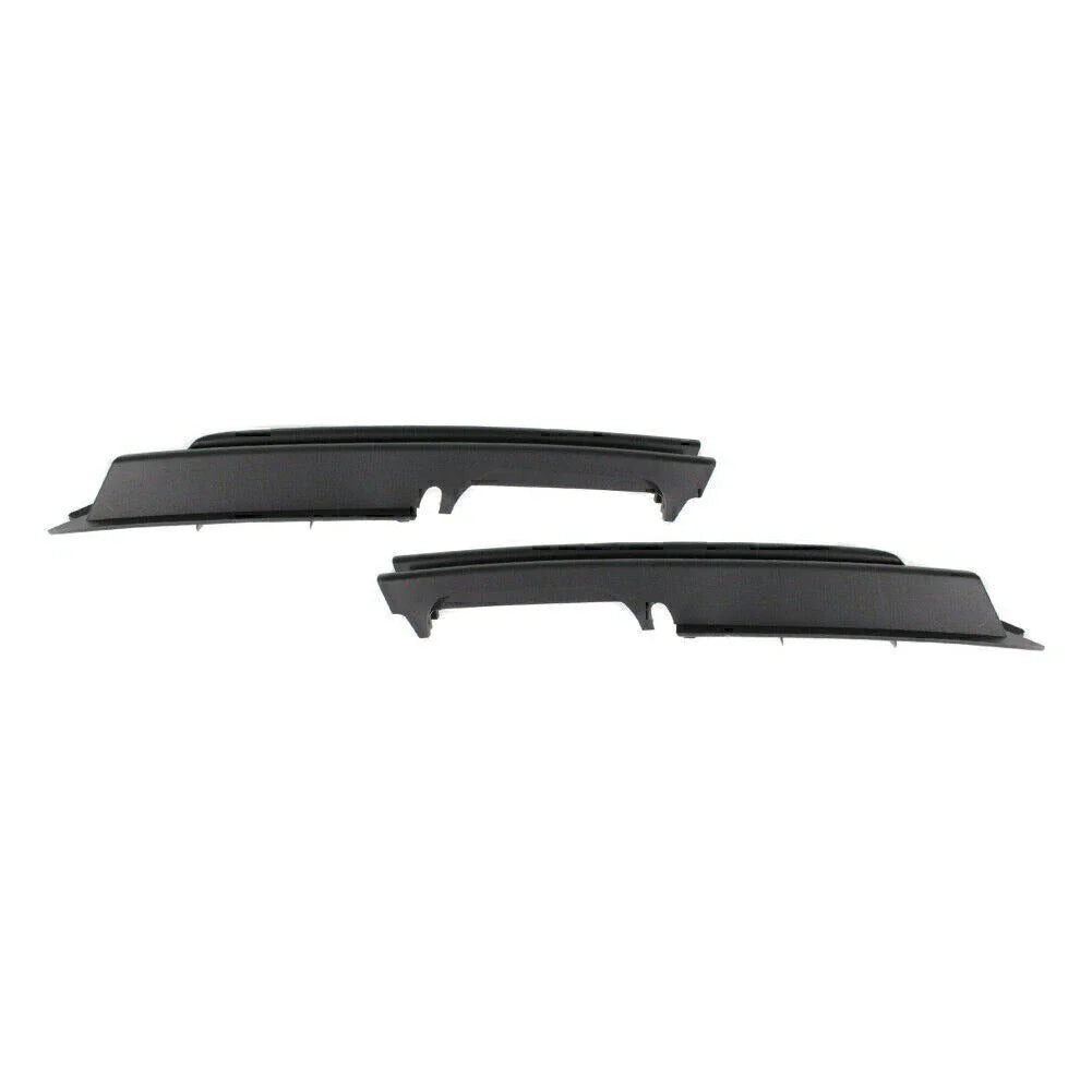 Bumper Grille Set of 2 for BMW 325i 323i 2001-2006 (1999-2006) Black
