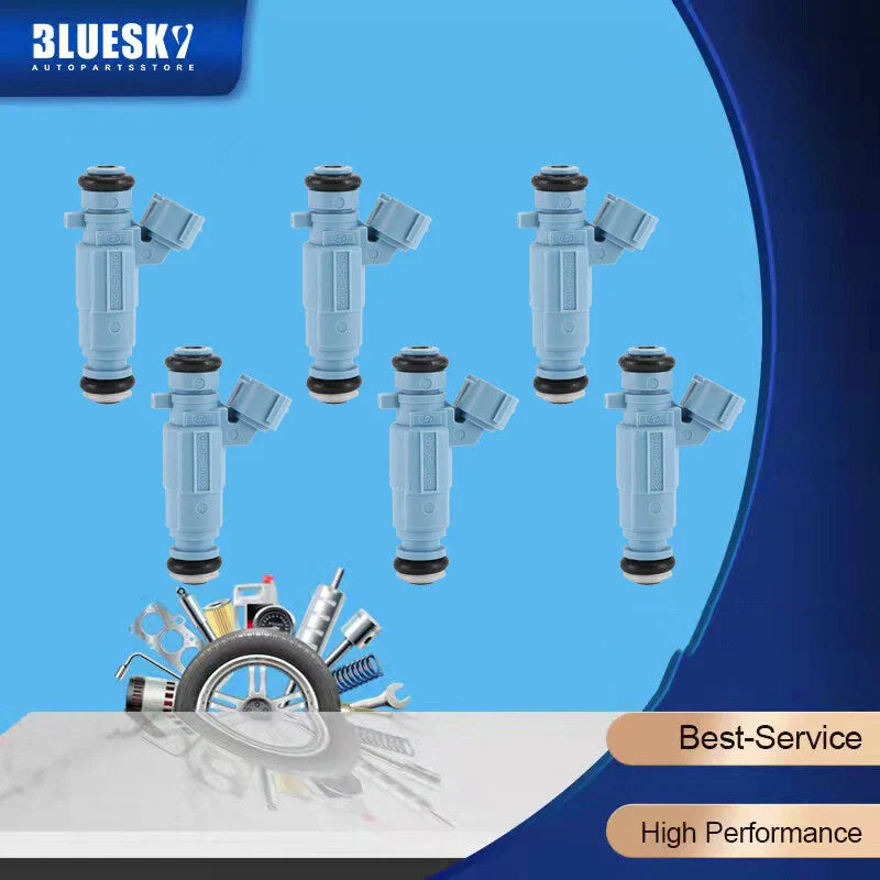 6PCS Fuel Injectors for Kia Sorento BL 3.5L 6Cyl (2003-2006)