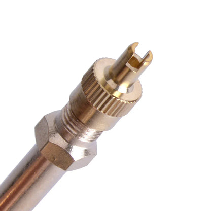6 x Tire Wheel Valve Extension Caps for Car Truck SUV - Metal Shaft