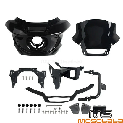 Front Headlamp Fairing w/Windshield for Harley Softail Low Rider S FXLRS (2018-2023)