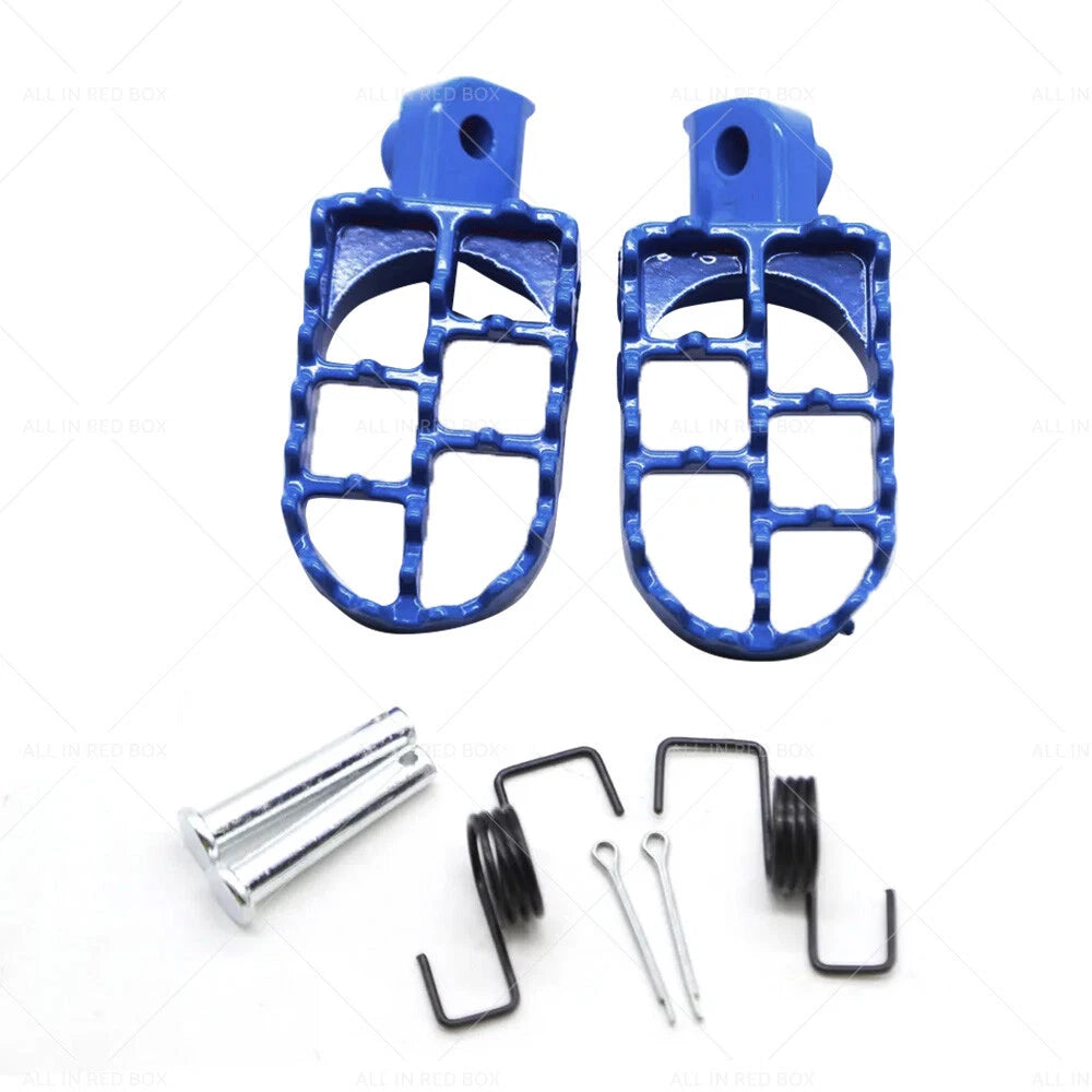 Blue Foot Peg Footrest Assembly for Yamaha PW50 Peewee