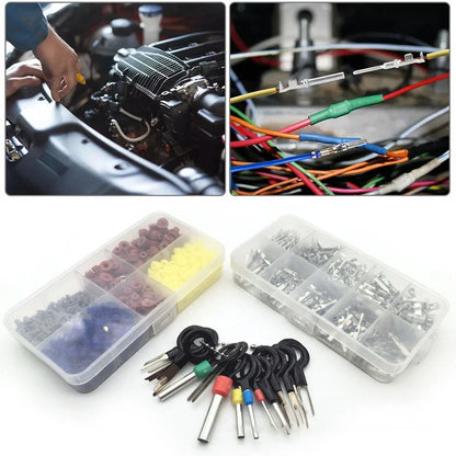690PCS Connector Pins Terminal Kit for Automotive Electrical Use