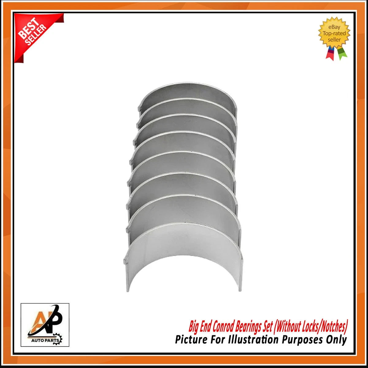 Big End Conrod Bearings Set OEM Standard for Peugeot Boxer 2.2 (2014–2022)
