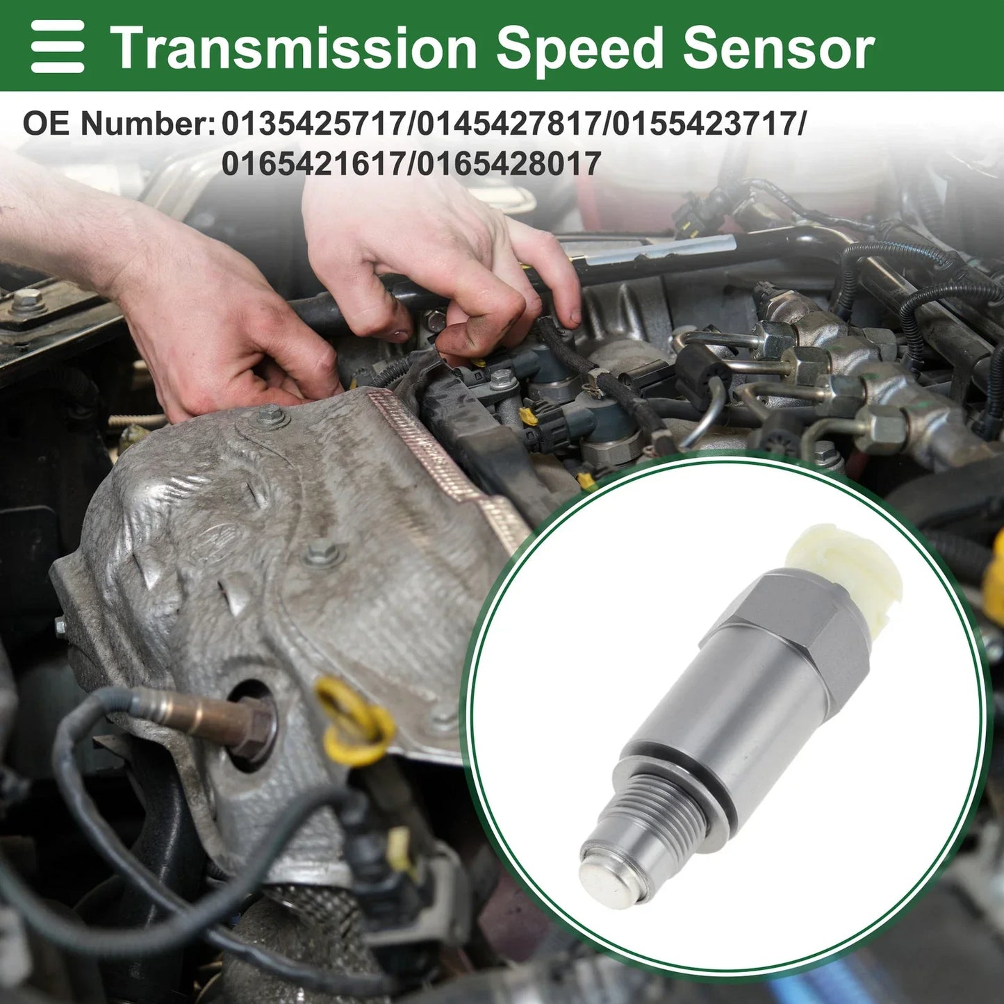 Transmission Speed Sensor for VOLVO Truck (No.0135425717)